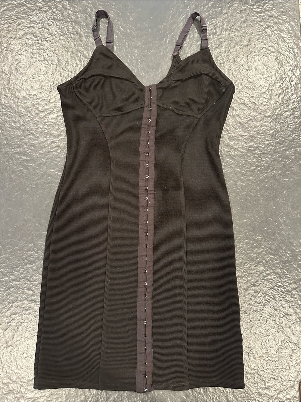 NWOT Little Black Dress w/ Classic Hook-and-Eye; Bodycon Mini Dress